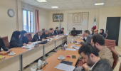 جلسه بررسی آئین نامه مراکز خدمات جامع سلامت آموزش در اتاق جلسات معاونت آموزش برگزار گردید