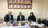دیدار مدیر کل آموزشی و تحصیلات تکمیلی دانشگاه علوم پزشکی اردبیل و رئیس دانشکده پرستاری با مسئولین و کارشناسان معاونت آموزشی وزارت بهداشت، درمان و آموزش پزشکی