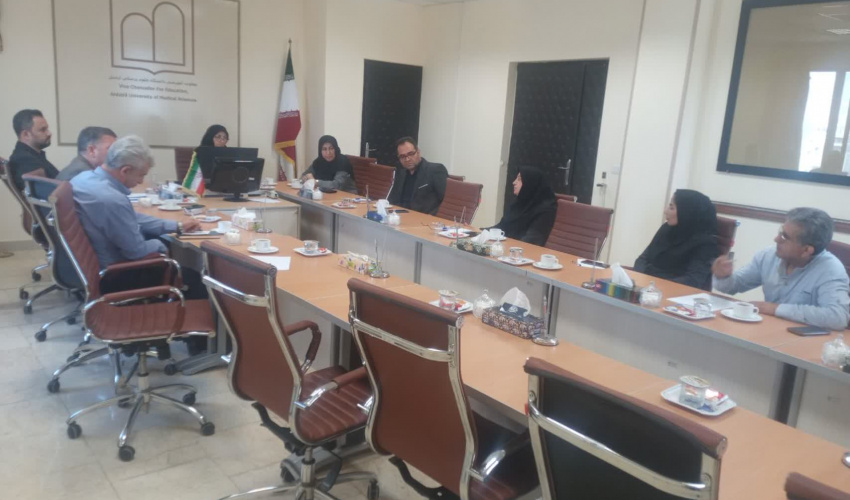 برگزاری جلسه قرارگاه کرامت (آموزش) دانشگاه علوم پزشکی اردبیل